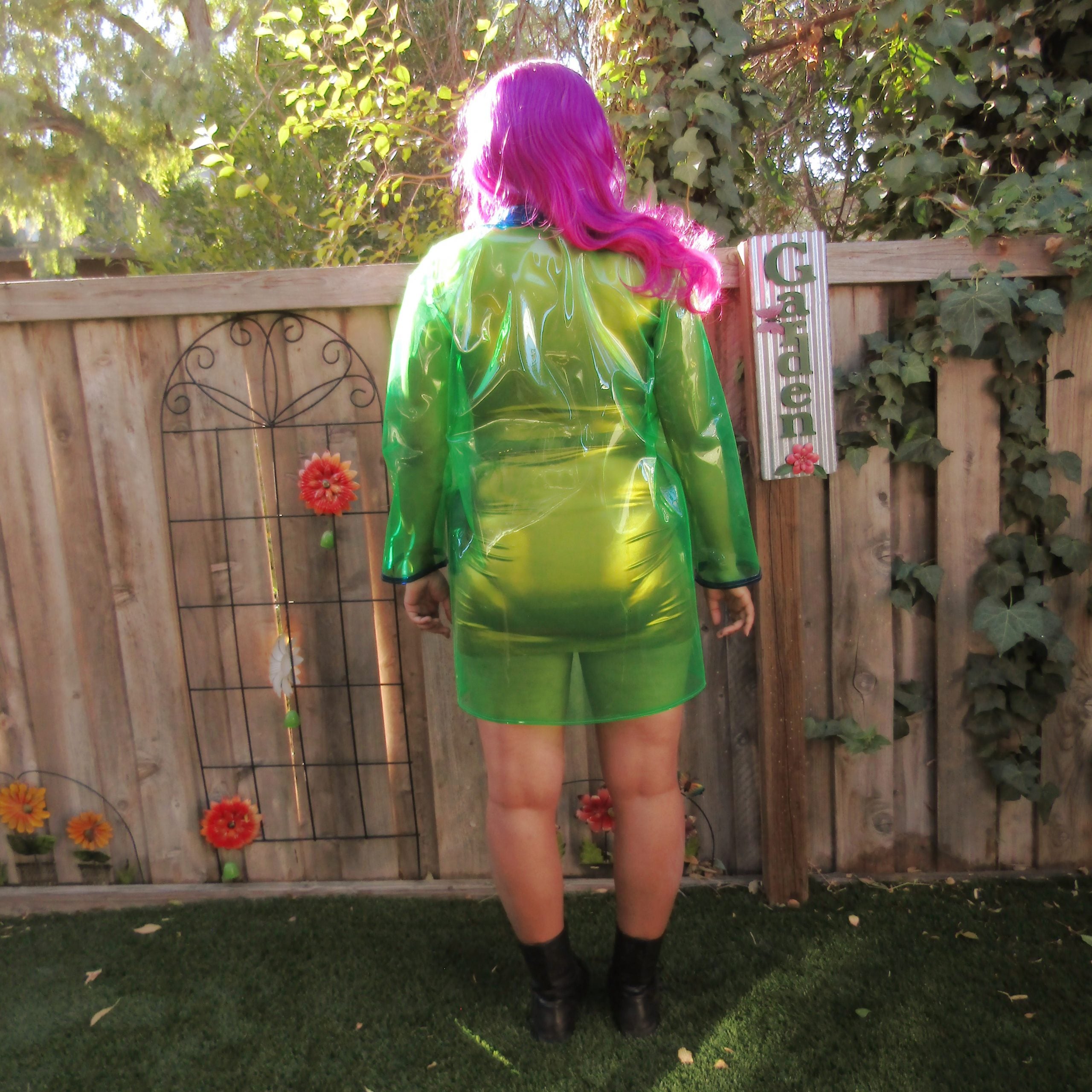 Latex raincoats for sale sale